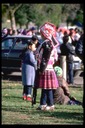 Green Hmong girl, New Year, Rancho Cordova, 1984
