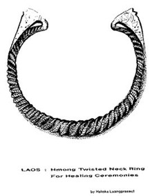 neckring Hmong twisted