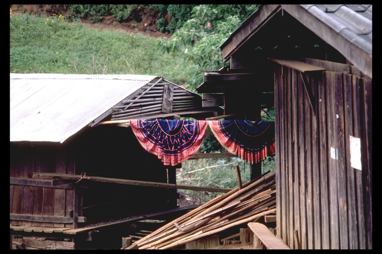 Hmong skirts, Mae Sa Mai, Thailand, 1986