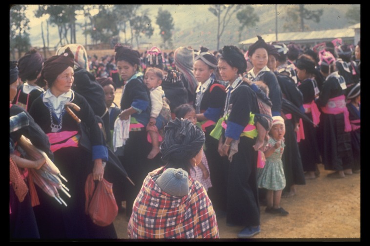 Hmong New Year in Laos, 1960s